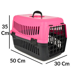 Plastic Cat Travel Carrier Kennel Crate 19 