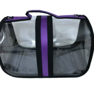 transparent pet carrier