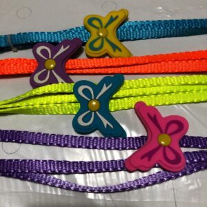 Small Dog Pet Cat collar lead leash set