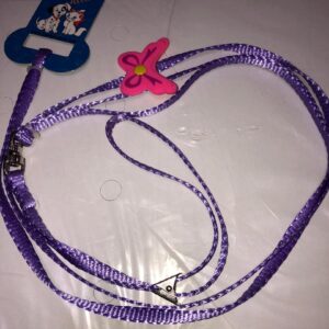 Small Dog Cat Lead Leash Collar Set Adjustable collar 10 mm wide 46