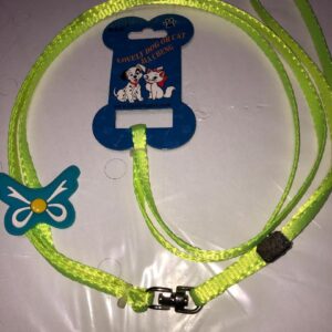 Small Dog Cat Lead Leash Collar Set Adjustable collar 10 mm wide 46