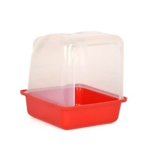 Small pet Bird Bath Plastic 7