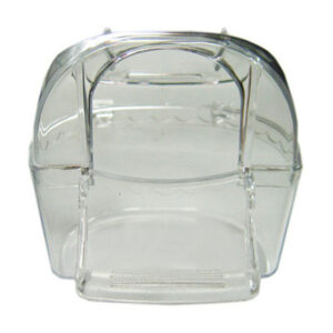 Bird cage covered feeders