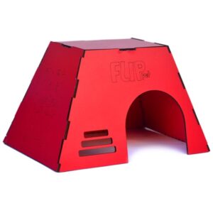 hamster wooden hideout house