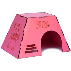 hamster wooden hideout