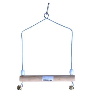 Metal swing perch for birds and small pets