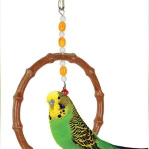 Bird perch swing cage accessories
