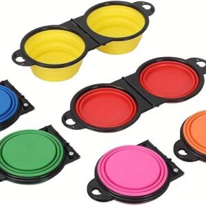 silicone collapsible dog bowls