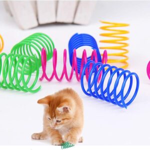 cat spring toy